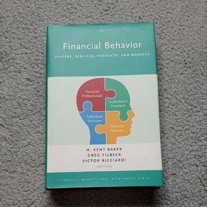 Financial Behavior Hardcover Book MSRP $115